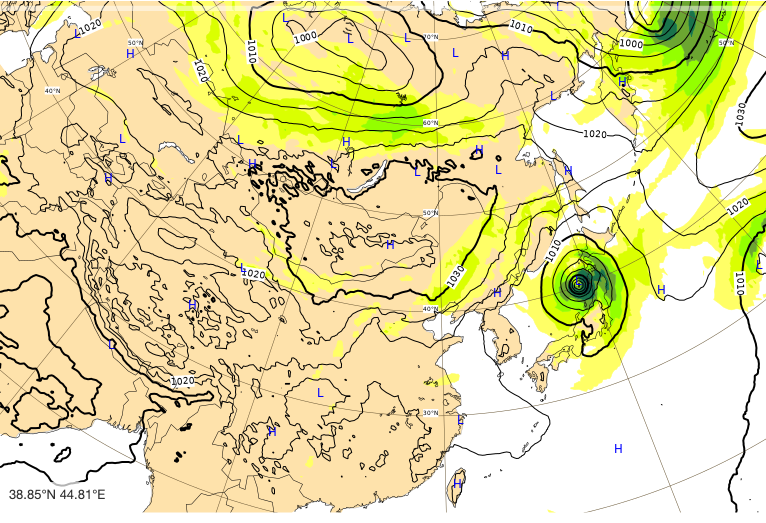 台風18号